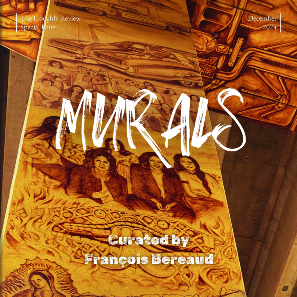 Cover of Murals special edition published by the Hooghly Review Dec 2024